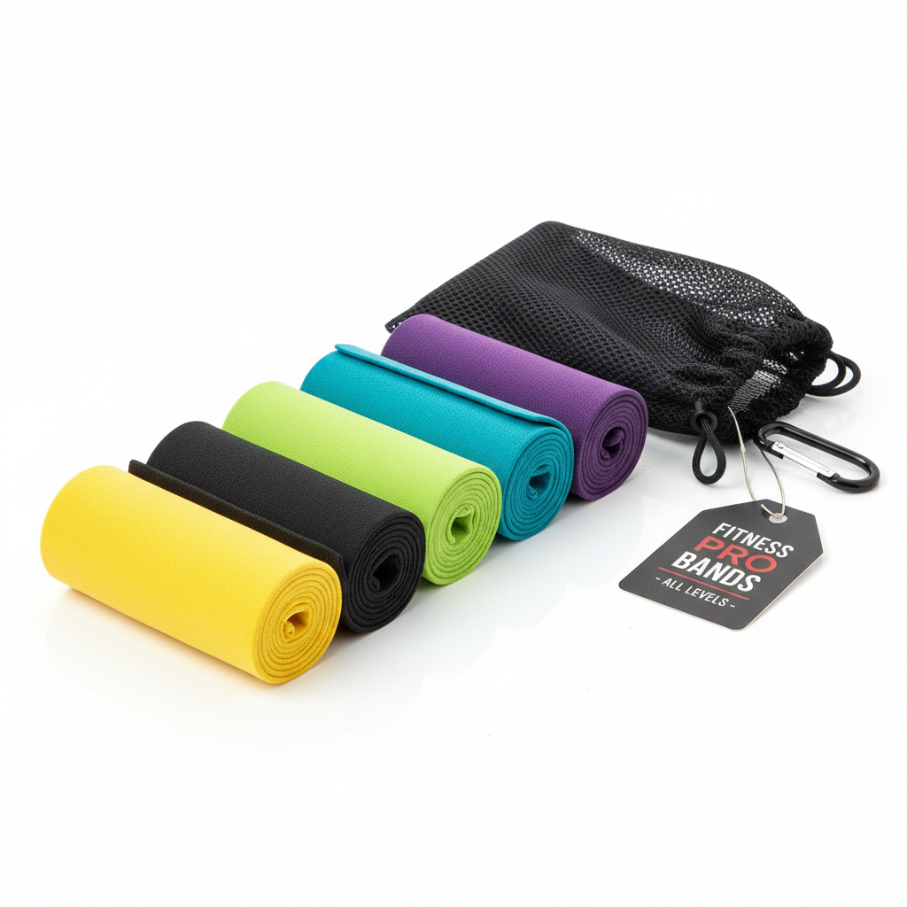 Resistance Bands Set - 5 Levels Workout Bands